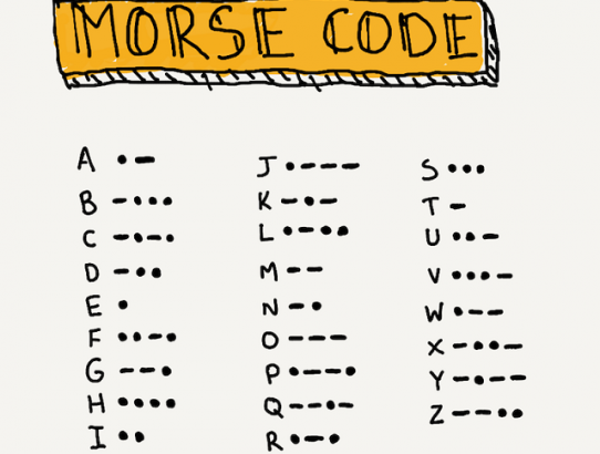 ..._ _ _... (SOS) Morse Code is Coding Right?